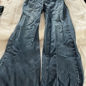 Mens 32x32 A/X Armani Exchange Blue Jeans denim straight leg